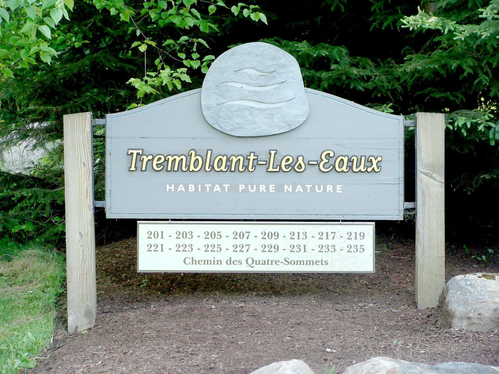 몽트랑블랑 Tremblant Les Eaux - Location Adp 아파트 외부 사진